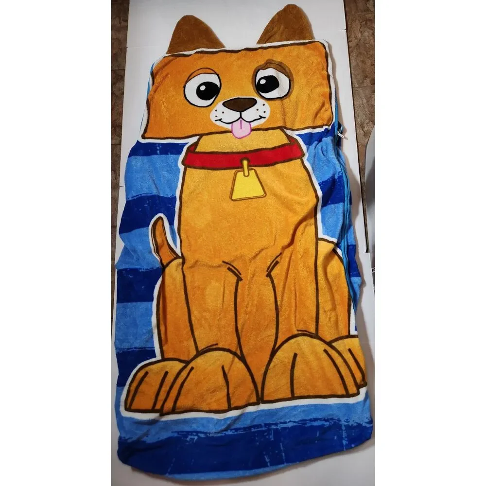 Zippy Sack Puppy Fitted Blanket Kids Bedding Comfort Cover